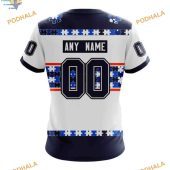 Custom Autism Awareness Name And Number Nhl Edmonton Oilers Hoodie 3d 4.jpg - demo10