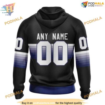 Custom Black And Gradient Design NHL Tampa Bay Lightning Hoodie 3D