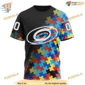 Custom Black Autism Awareness Design Nhl Carolina Hurricanes Hoodie 3d 3.jpg - demo10