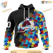 Custom Black Autism Awareness Design Nhl Colorado Avalanche Hoodie 3d 1.jpg - demo10