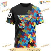 Custom Black Autism Awareness Design Nhl St Louis Blues Hoodie 3d 3.jpg - demo10