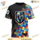 Custom Black Autism Awareness Design Nhl Vegas Golden Knights Hoodie 3d 3.jpg - demo10
