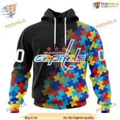 Custom Black Autism Awareness Design Nhl Washington Capitals Hoodie 3d 1.jpg - demo10