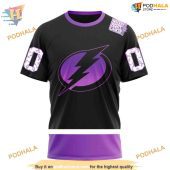 Custom Black Hockey Fights Cancer Kits Nhl Tampa Bay Lightning Hoodie 3d 3.jpg - demo10