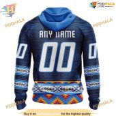 Custom Blue Design With Native Pattern Nhl Winnipeg Jets Hoodie 3d 2.jpg - demo10