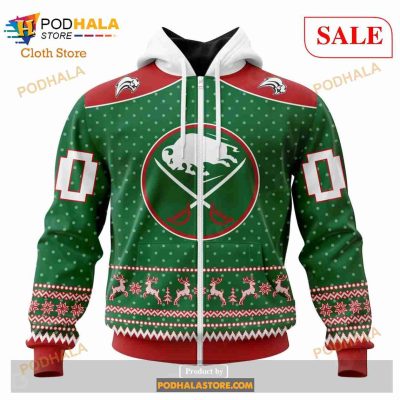 Custom Buffalo Sabres Special Christmas Apparel Sweatshirt NHL Hoodie 3D