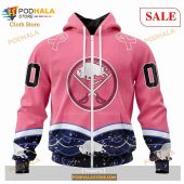 Custom Buffalo Sabres Unisex For Hockey Fights Cancer Sweatshirt Nhl Hoodie 3d 2.jpg - demo10