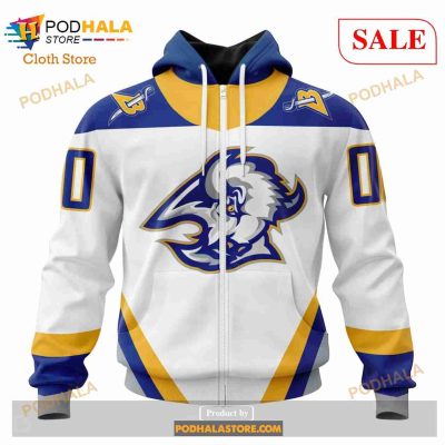Custom Buffalo Sabres Unisex Kits With Retro Concepts Sweatshirt NHL Hoodie 3D