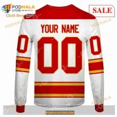Custom Calgary Flames 1981 1994 Vintage Home Sweatshirt Hoodie 3d 7.jpg - demo10