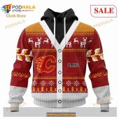 Custom Calgary Flames Chrismas Season Sweatshirt Nhl Hoodie 3d 1.jpg - demo10