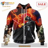 Custom Calgary Flames Design X Star War Sweatshirt Nhl Hoodie 3d 2.jpg - demo10