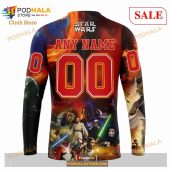 Custom Calgary Flames Design X Star War Sweatshirt Nhl Hoodie 3d 5.jpg - demo10