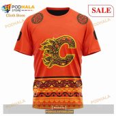 Custom Calgary Flames National Day For Truth And Reconciliation Nhl Hoodie 3d 6.jpg - demo10