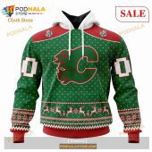 Custom Calgary Flames Special Christmas Apparel Sweatshirt Nhl Hoodie 3d 1.jpg - demo10