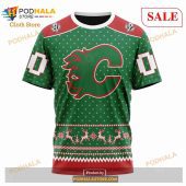 Custom Calgary Flames Special Christmas Apparel Sweatshirt Nhl Hoodie 3d 6.jpg - demo10