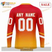 Custom Calgary Flames Special Retro Gradient Design Sweatshirt Nhl Hoodie 3d 5.jpg - demo10