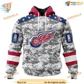 Custom Camo Design For Veterans Day Nhl Detroit Red Wings Hoodie 3d 1.jpg - demo10