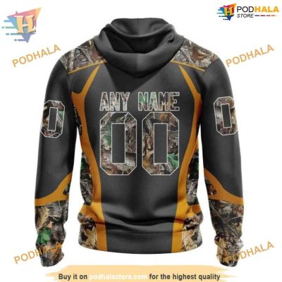 Custom Camo Hunting Design NHL Chicago Blackhawks Hoodie 3D