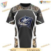 Custom Camo Hunting Design Nhl Columbus Blue Jackets Hoodie 3ds 3.jpg - demo10