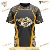 Custom Camo Hunting Design Nhl Nashville Predators Hoodie 3d 3.jpg - demo10