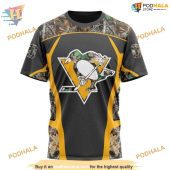 Custom Camo Hunting Design Nhl Pittsburgh Penguins Hoodie 3d 3.jpg - demo10