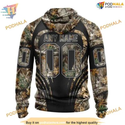 Custom Camo Hunting NHL Philadelphia Flyers Hoodie 3D