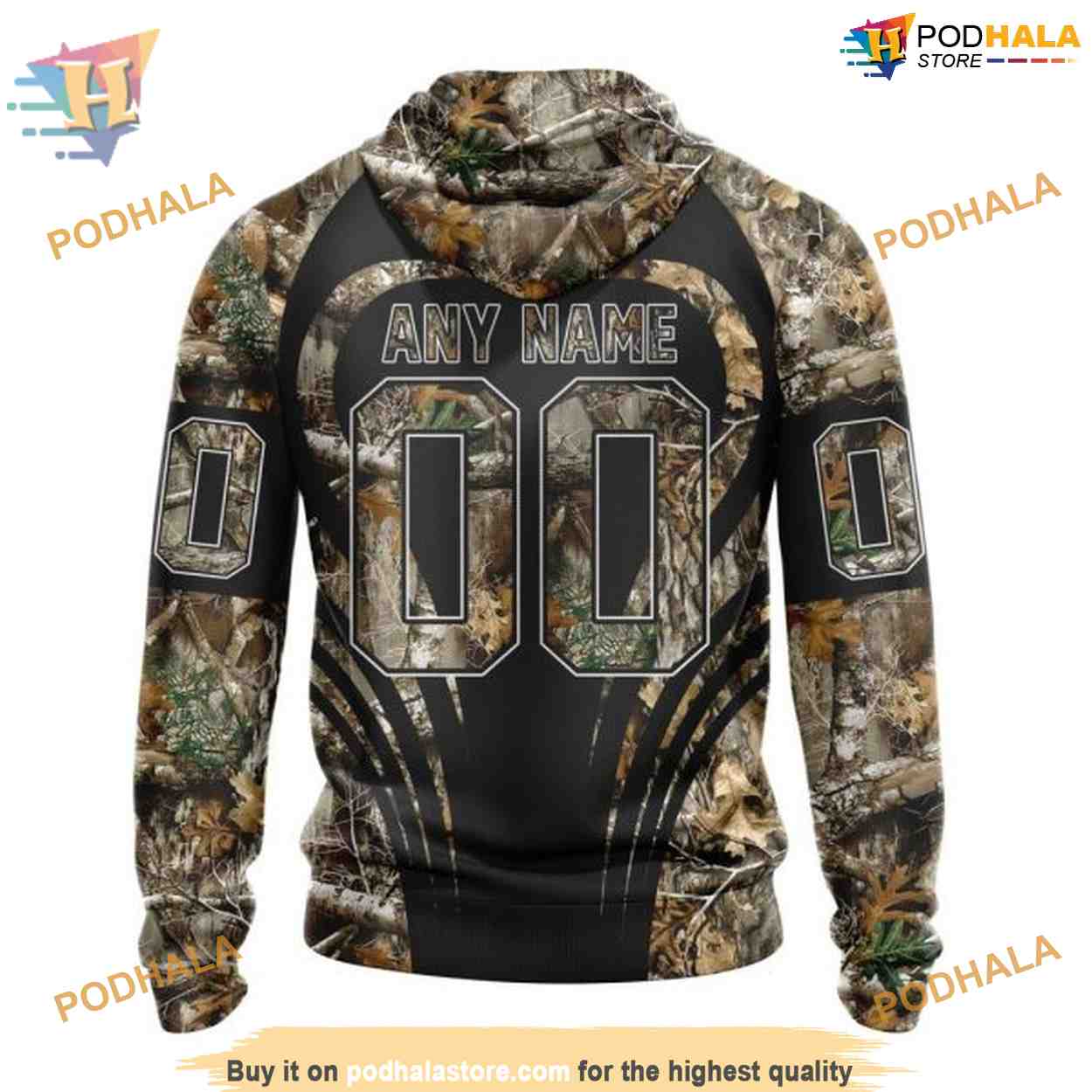 Custom Camo Hunting NHL Washington Capitals Hoodie 3D Custom Camo Hunting NHL Washington Capitals Hoodie 3D