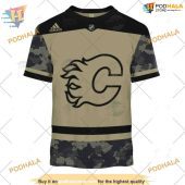 Custom Camo Military Appreciation Team Authentic Nhl Calgary Flames Hoodie 3d 3.jpg - demo10