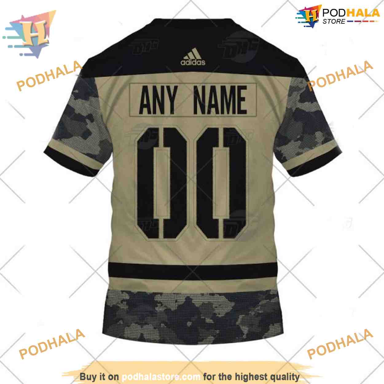 Custom Camo Military Jersey NHL Detroit Red Wings Hoodie 3D Custom Camo Military Jersey NHL Detroit Red Wings Hoodie 3D