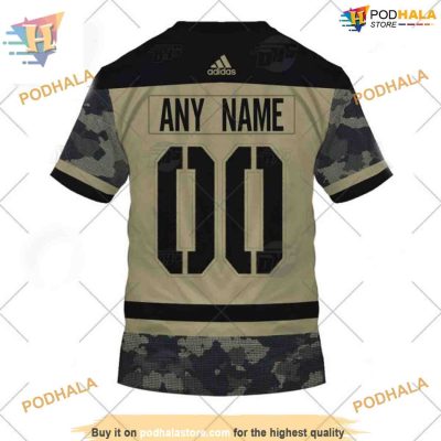 Custom Camo Military Jersey NHL New York Rangers Hoodie 3D