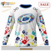 Custom Carolina Hurricanes Autism Awareness Design Sweatshirt Nhl Hoodie 3d 4.jpg - demo10