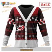 Custom Carolina Hurricanes Chrismas Season Sweatshirt Nhl Hoodie 3d 4.jpg - demo10