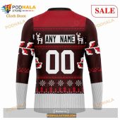 Custom Carolina Hurricanes Chrismas Season Sweatshirt Nhl Hoodie 3d 5.jpg - demo10