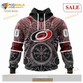 Custom Carolina Hurricanes Norse Viking Symbols Sweatshirt Nhl Hoodie 3d 4.jpg - demo10