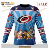 Custom Carolina Hurricanes Paw Patrol Sweatshirt Nhl Hoodie 3d 4.jpg - demo10