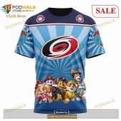 Custom Carolina Hurricanes Paw Patrol Sweatshirt Nhl Hoodie 3d 6.jpg - demo10