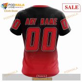 Custom Carolina Hurricanes Retro Gradient Design Sweatshirt Nhl Hoodie 3d 7.jpg - demo10