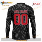 Custom Carolina Hurricanes Retro Vintage Tie Dye Sweatshirt Nhl Hoodie 3d 5.jpg - demo10