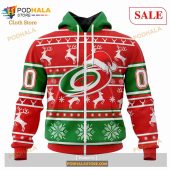 Custom Carolina Hurricanes Unisex Christmas Nhl Hoodie 3d Nhl Merch 2.jpg - demo10