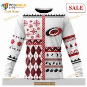 Custom Carolina Hurricanes Unisex Christmas Sweatshirt Nhl Hoodie 3d 4.jpg - demo10