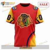 Custom Chicago Blackhawks All Star Sunset Sweatshirt Nhl Hoodie 3d 8.jpg - demo10