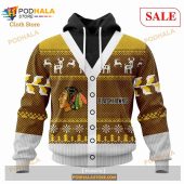 Custom Chicago Blackhawks Chrismas Season Sweatshirt Nhl Hoodie 3d 1.jpg - demo10