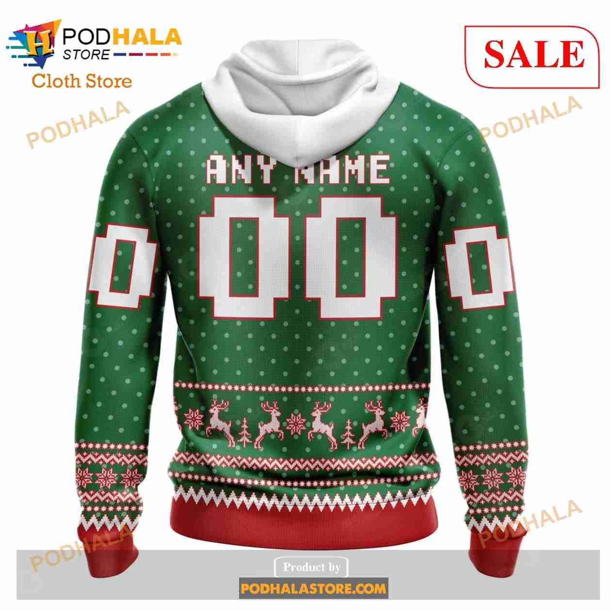 Custom Chicago Blackhawks Christmas Apparel Sweatshirt NHL Hoodie 3D Custom Chicago Blackhawks Christmas Apparel Sweatshirt NHL Hoodie 3D