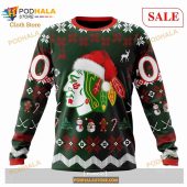 Custom Chicago Blackhawks Christmas Sweatshirt Nhl Hoodie 3d For Women Men 6.jpg - demo10