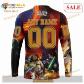 Custom Chicago Blackhawks Design X Star War Sweatshirt Nhl Hoodie 3d 7.jpg - demo10