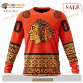 Custom Chicago Blackhawks National Day For Truth And Reconciliation Nhl Hoodie 3d 6.jpg - demo10
