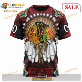 Custom Chicago Blackhawks Native Costume Sweatshirt Nhl Hoodie 3d 8.jpg - demo10