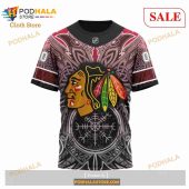 Custom Chicago Blackhawks Norse Viking Symbols Sweatshirt Nhl Hoodie 3d 7.jpg - demo10