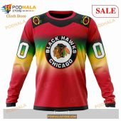 Custom Chicago Blackhawks Retro Gradient Design Sweatshirt Nhl Hoodie 3d 6.jpg - demo10
