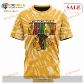 Custom Chicago Blackhawks Retro Vintage Tie Dye Sweatshirt Nhl Hoodie 3d 8.jpg - demo10